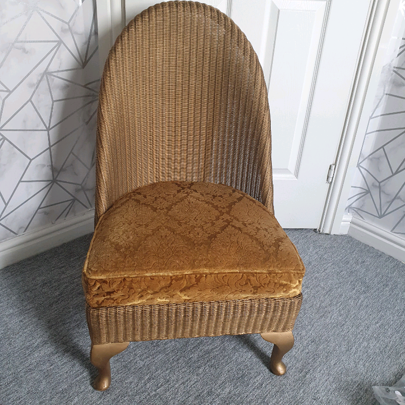 lloyd loom nursing chair